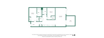 B3 Two Bedroom Two Bathroom