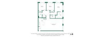 C1 Three bedroom two bathroom