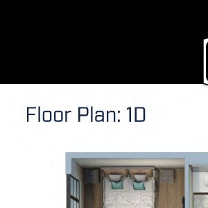 1 Bedroom 1 Bath 527SF