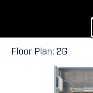 2 Bedroom 2 Bath 1000 SF