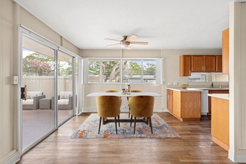 Beach Home Dining Area