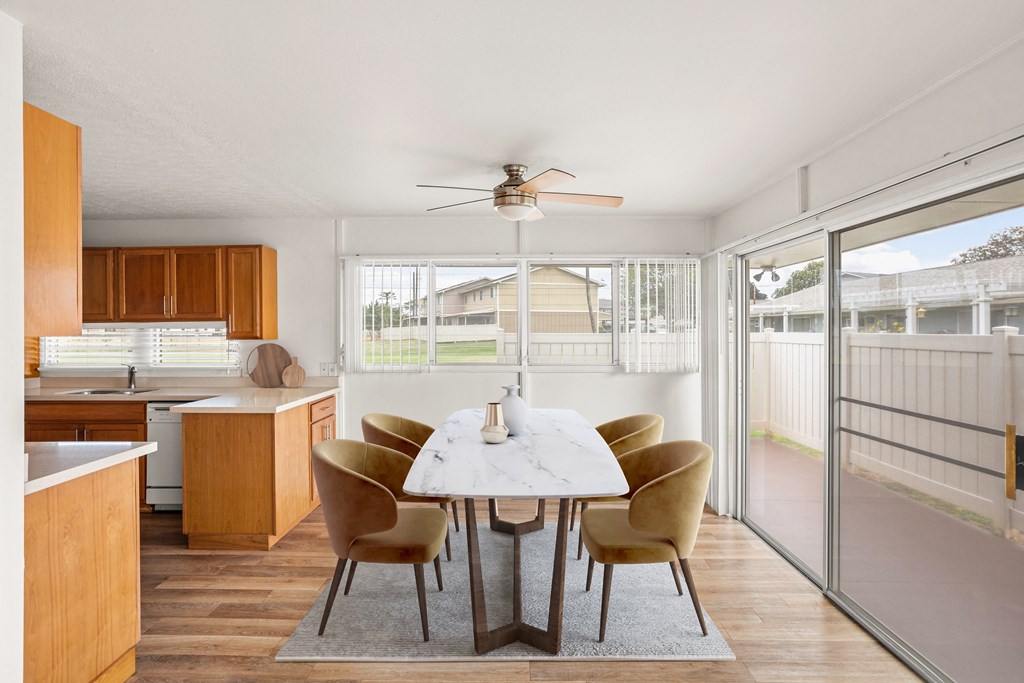 Garden Home Dining Area