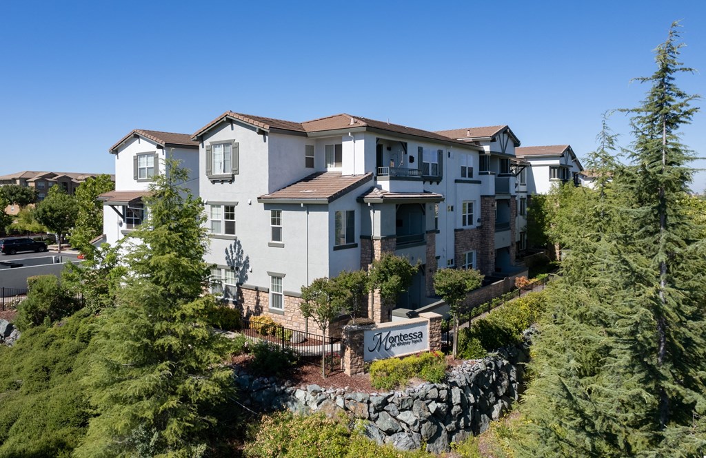 exterior building shot with surrounding landscape 