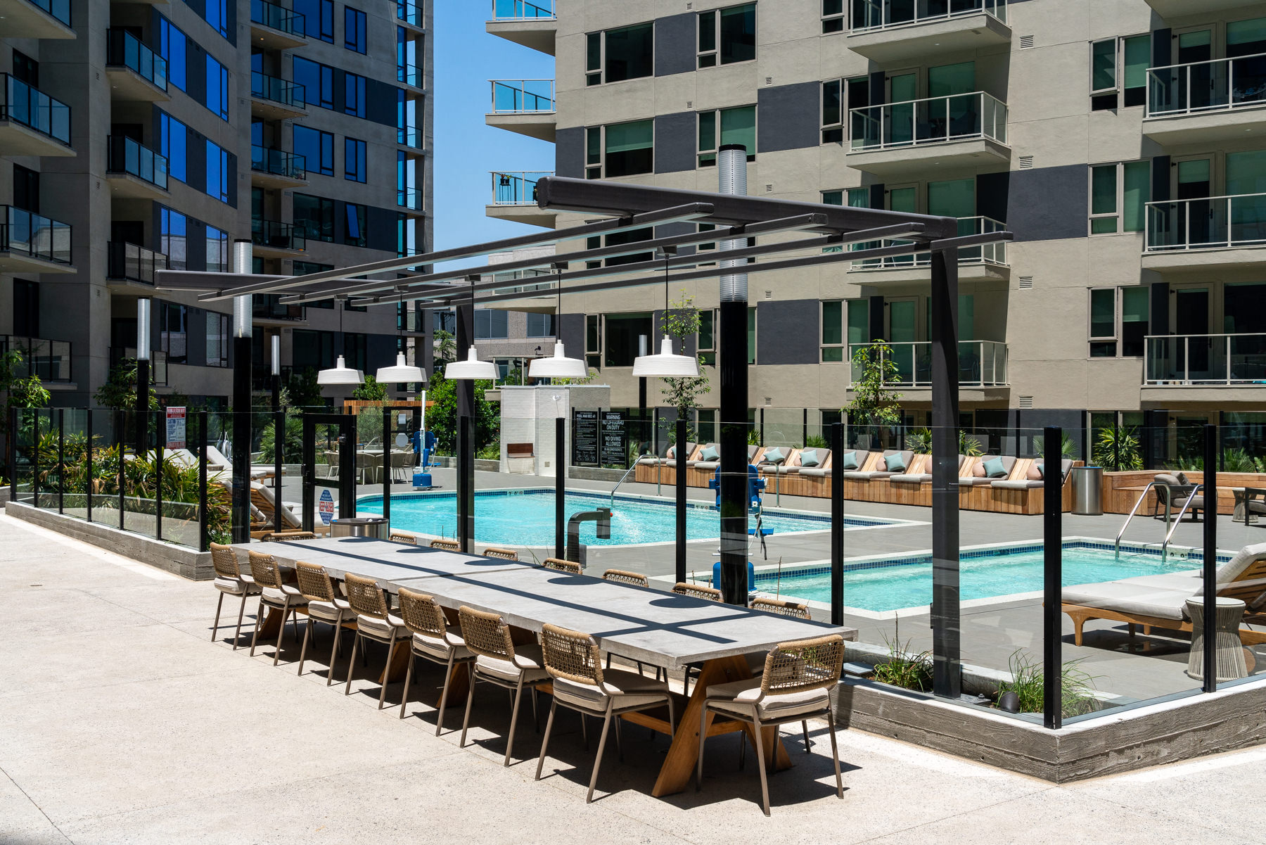 Courtyard Dining Area