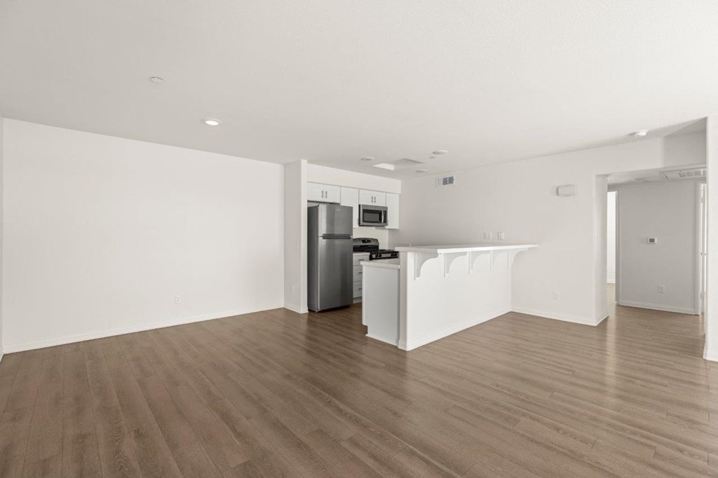 Las Casitas Kitchen and Living Room