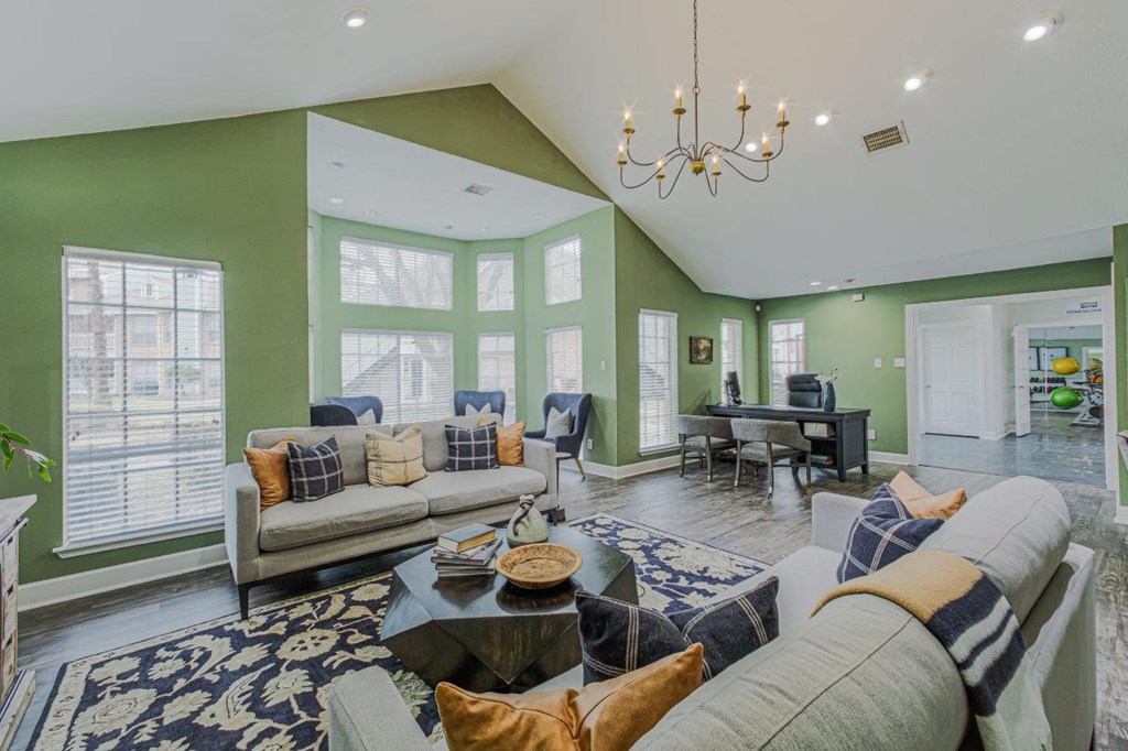 Leasing Office  at Oaks at Greenview, Houston