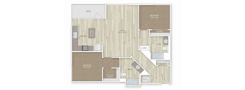 Two bedroom Two bathroom
