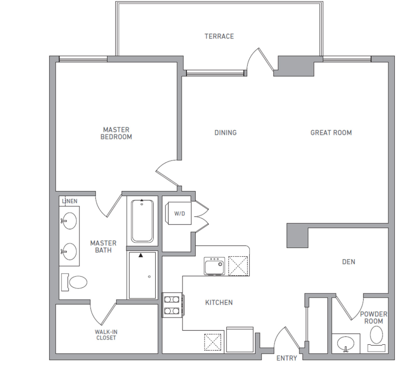 Linea Floorplan PH 212