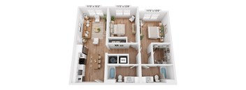 Two bedroom Two bathroom