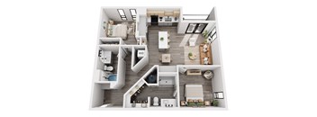 a 2400 sq ft floor plan with a bedroom and a bathroom