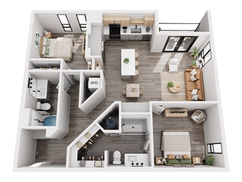 a 2400 sq ft floor plan with a bedroom and a bathroom