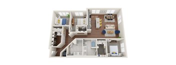 Lupine Floor Plan at PARK40, Broomfield, Colorado