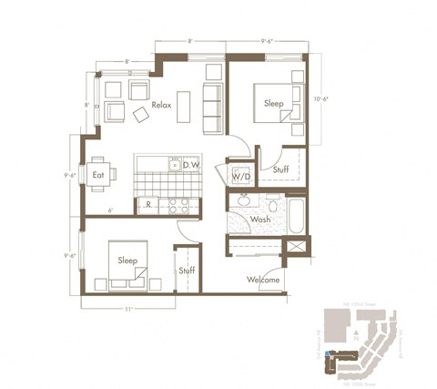 337 NE 103rd Studio-2 Beds Apartment for Rent - Photo Gallery 91