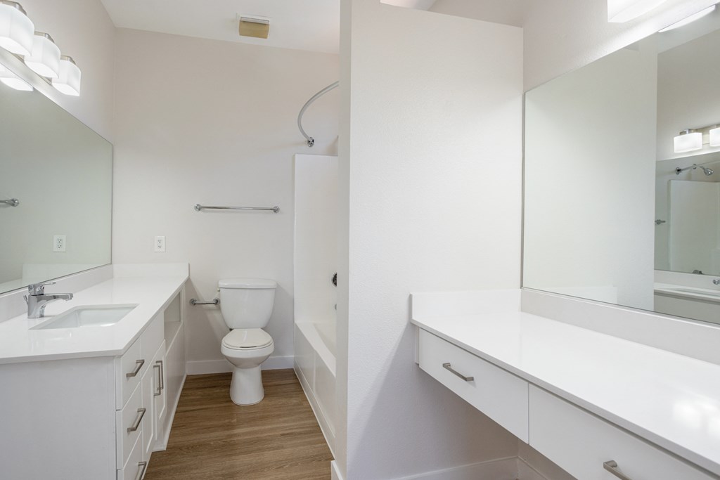 Primary Bathroom at Marquessa Villas, California