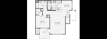 A1 Floor Plan at The Preserve at Cohasset, Cohasset, MA