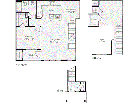 A1L Floor Plan at The Preserve at Cohasset, Massachusetts