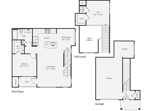 A1LG Floor Plan at The Preserve at Cohasset, Cohasset, 02025
