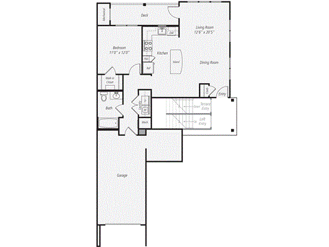 A2G Floor Plan at The Preserve at Cohasset, Cohasset, Massachusetts