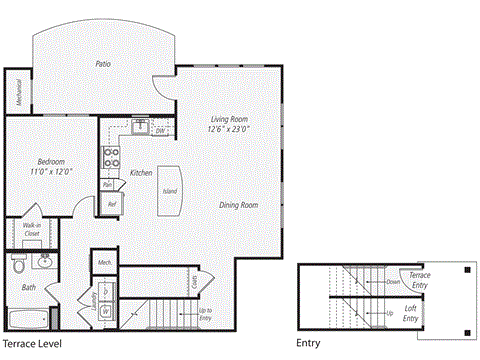 A3 Floor Plan at The Preserve at Cohasset, Massachusetts