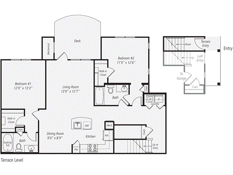 B4 Floor Plan at The Preserve at Cohasset, Cohasset, Massachusetts