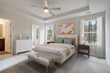 Primary bedroom with tray ceiling  (Virtually staged) - Photo Gallery 13