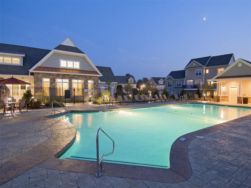 Swimming Pool With Clubhouse at The Preserve at Cohasset, Cohasset, MA - Photo Gallery 1