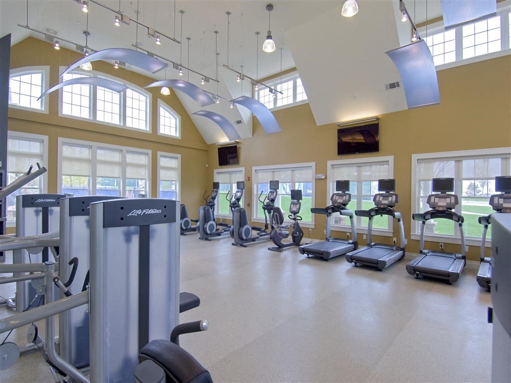 Fitness Center With Updated Equipment at The Preserve at Cohasset, Cohasset, MA, 02025