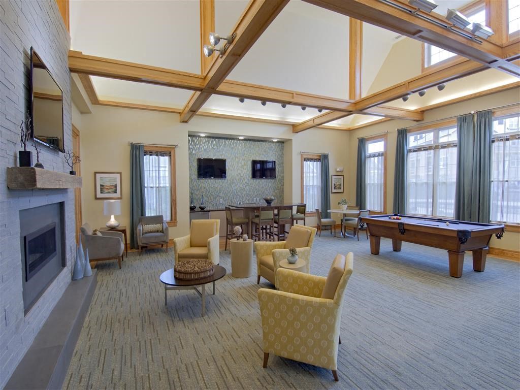 Clubhouse With Billiards Table at The Preserve at Cohasset, Cohasset