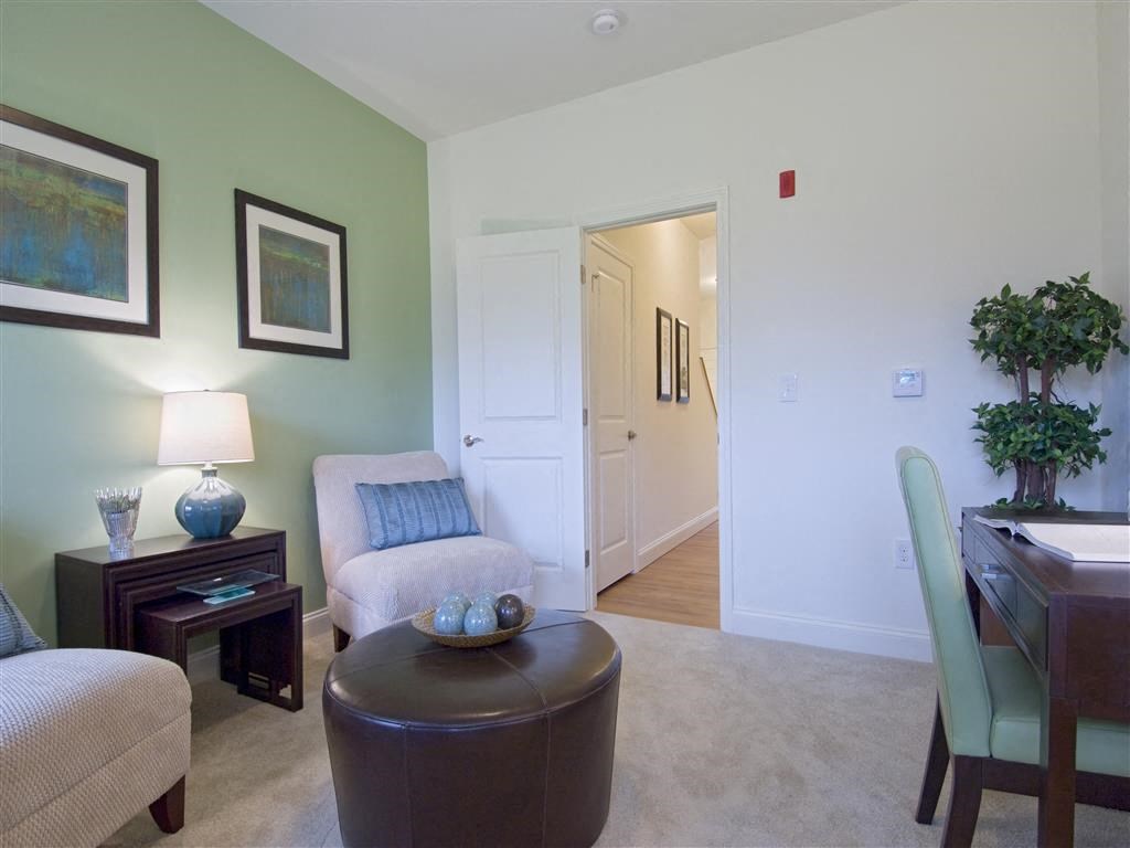 Living Room With Dining Area at The Preserve at Cohasset, Massachusetts, 02025