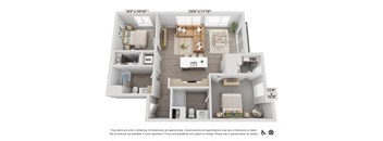 a floor plan of a house