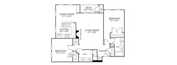 BrookevilleR Floor Plan at Pinnacle at Town Center, Germantown, Maryland