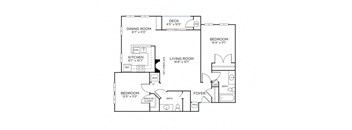 Brookeville Floor Plan at Pinnacle at Town Center, Germantown, 20874