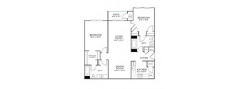 Churchville Floor Plan at Pinnacle at Town Center, Germantown
