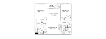 Goshen Floor Plan at Pinnacle at Town Center, Maryland, 20874
