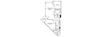 SandorR Floor Plan at Pinnacle at Town Center, Germantown