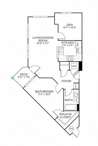 Sandor Floor Plan at Pinnacle at Town Center, Germantown, Maryland