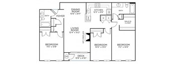 SugarloafR Floor Plan at Pinnacle at Town Center, Germantown, MD