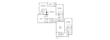 Warren Floor Plan at Pinnacle at Town Center, Germantown, 20874