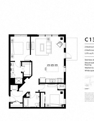 C13 Two Bedroom Two Bathroom