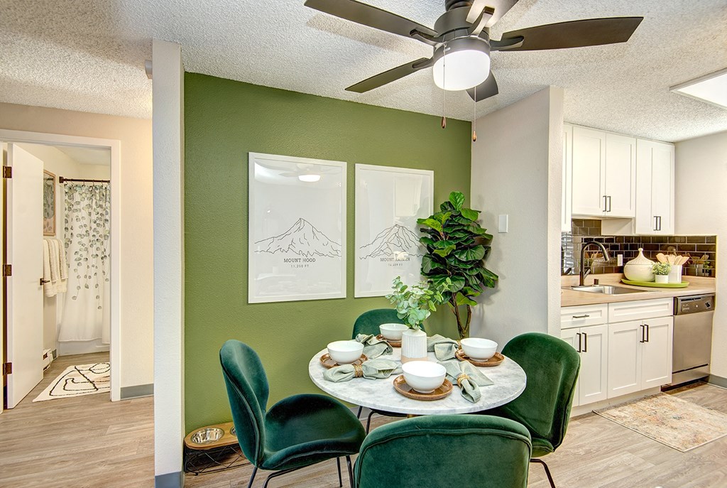 Dinning room and Kitchen