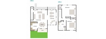 Makai 2x1 1394sf Townhome