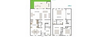 Makai 3x1.5 1368sf Townhome