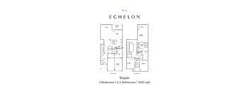 the allegheny floor plans electlon and maple