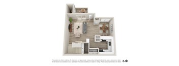 Portofino 2 Bedroom 1,158 sq.ft. Floor Plan at Marquessa Villas, Corona, 92879