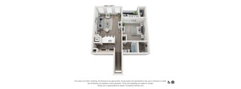 One Bedroom One Bathroom