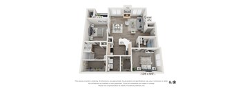 Two Bedroom Two Bathroom