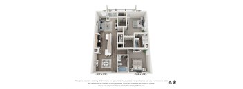 Two Bedroom Two Bathroom