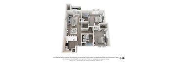 Two Bedroom Two Bathroom