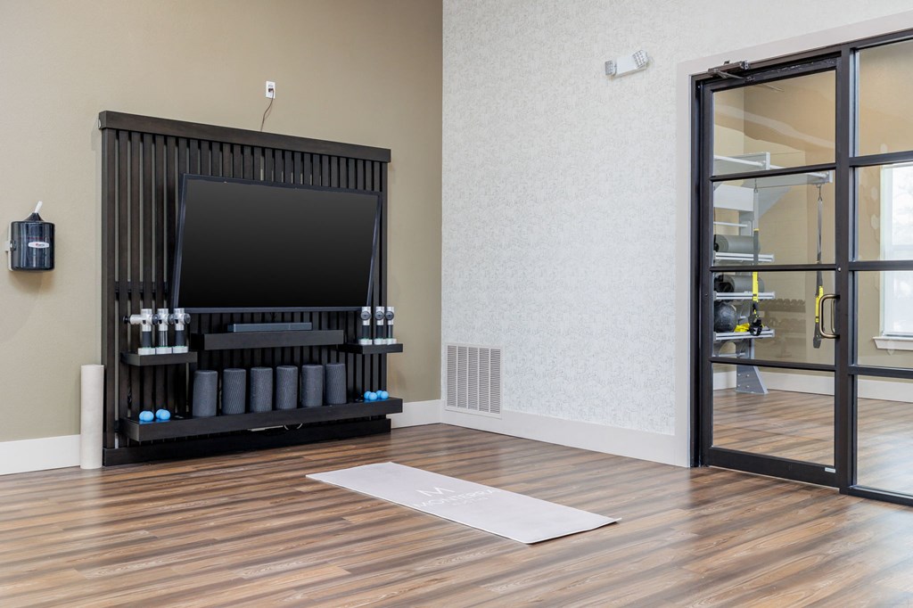 Interactive fitness display