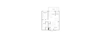 bedroom floor plan | the mansions on the park